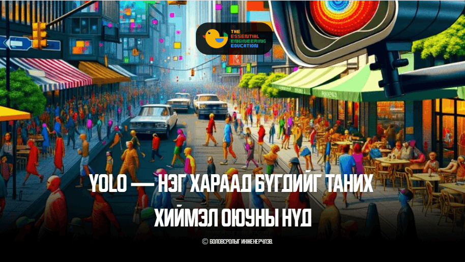 YOLO — Нэг хараад бүгдийг таних хиймэл оюуны нүд