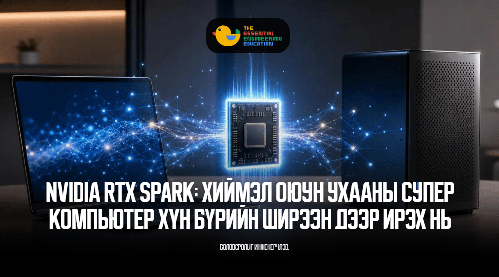 NVIDIA RTX Spark: Хиймэл оюун ухааны супер компьютер хүн бүрийн ширээн дээр ирэх нь