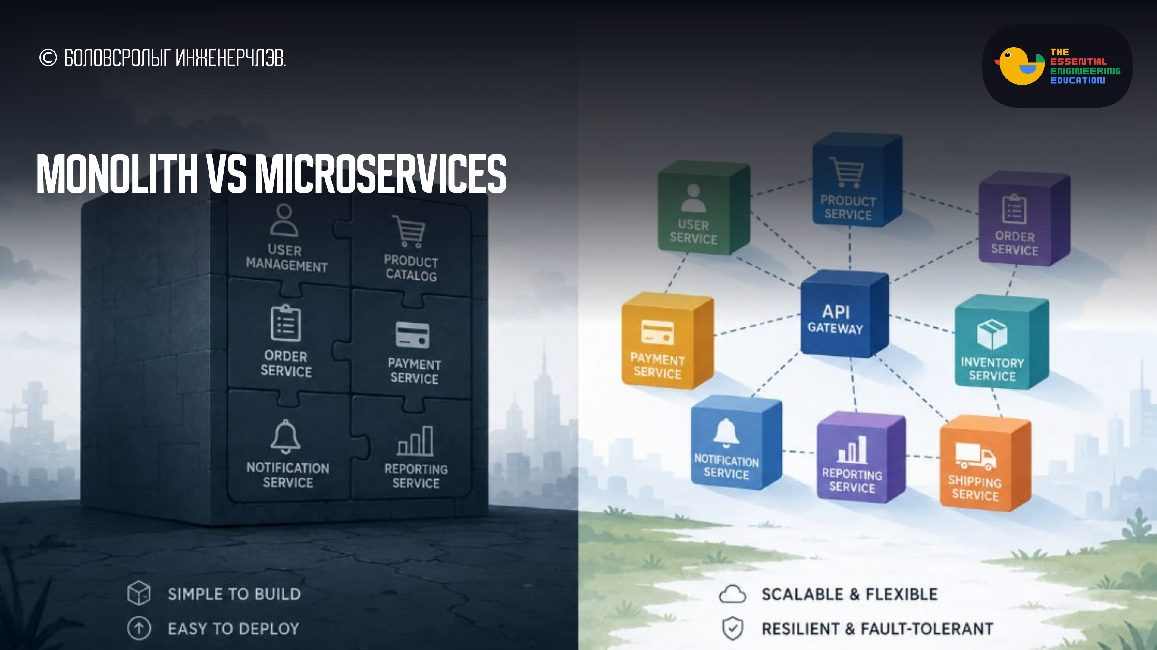 Monolith-оос Microservices рүү