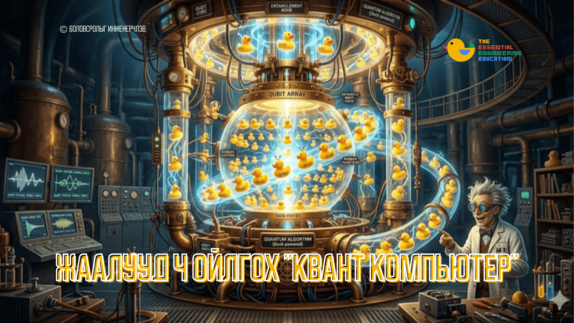 Жаалууд ч ойлгох "Квант компьютер"