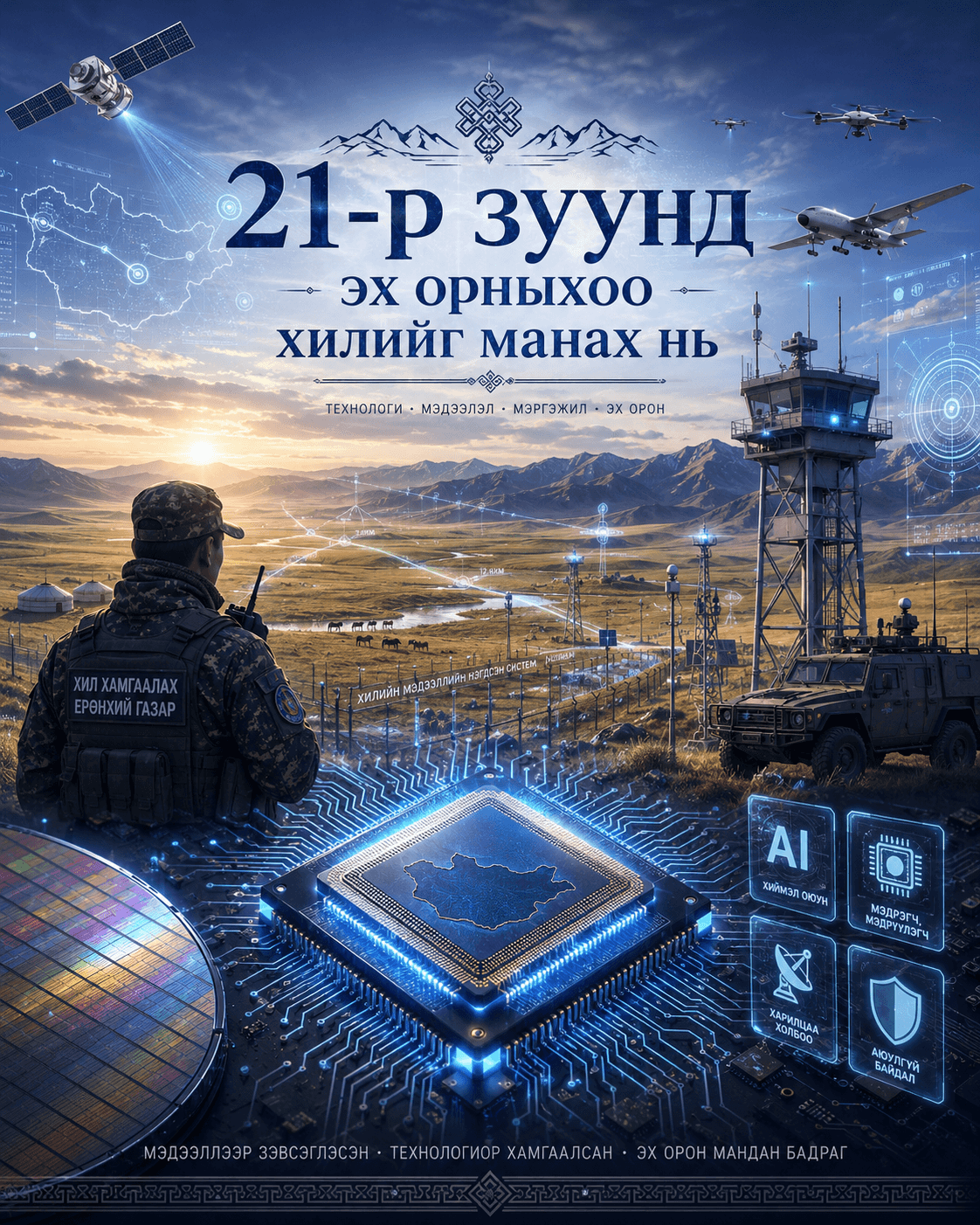 21-р зуунд эх орныхоо хилийг манахуй